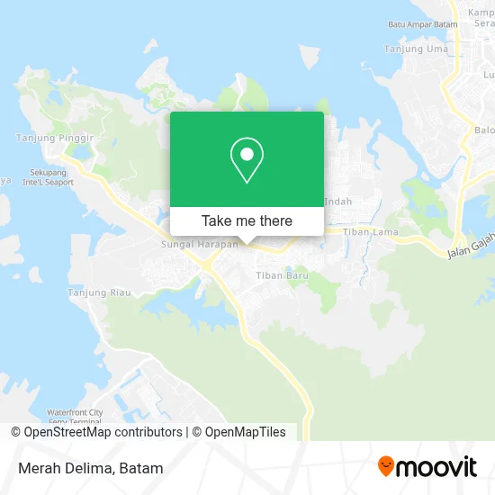 Merah Delima map