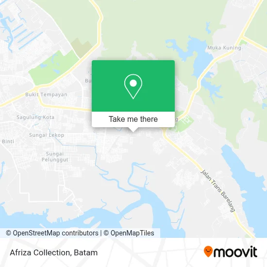 Afriza Collection map