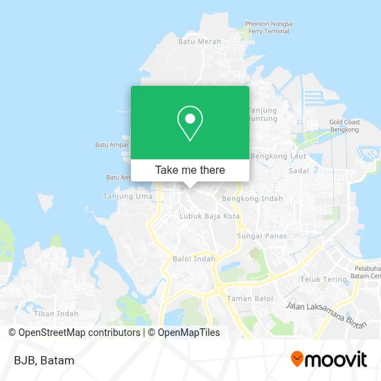 Bjb map