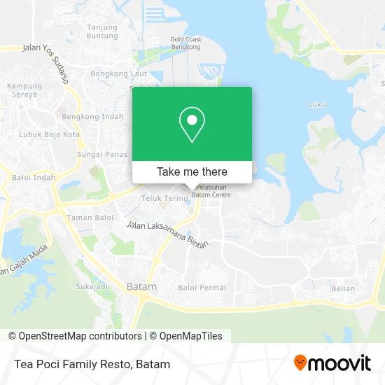 Tea Poci Family Resto map