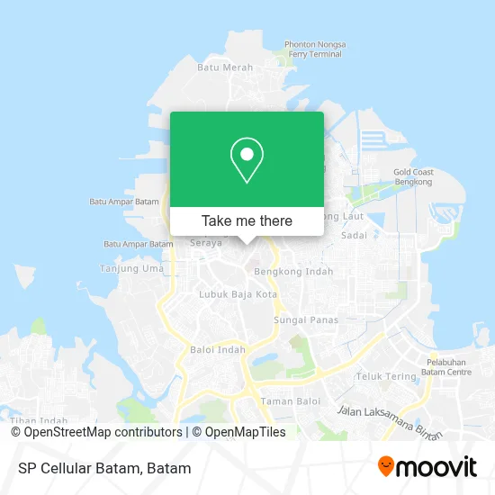 SP Cellular Batam map