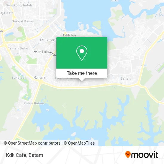 Kdk Cafe map