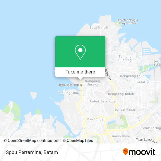 Spbu Pertamina map