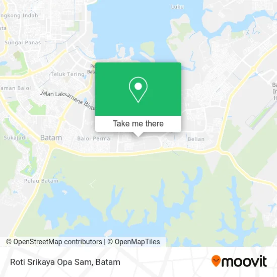 Roti Srikaya Opa Sam map