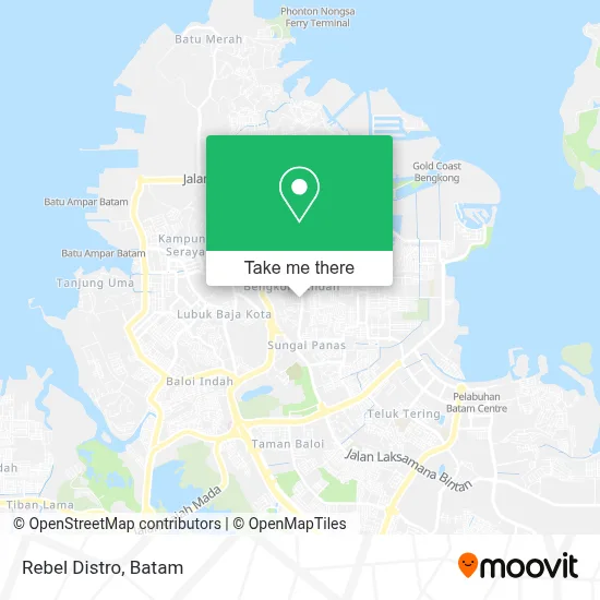 Rebel Distro map
