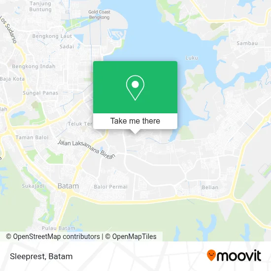 Sleeprest map