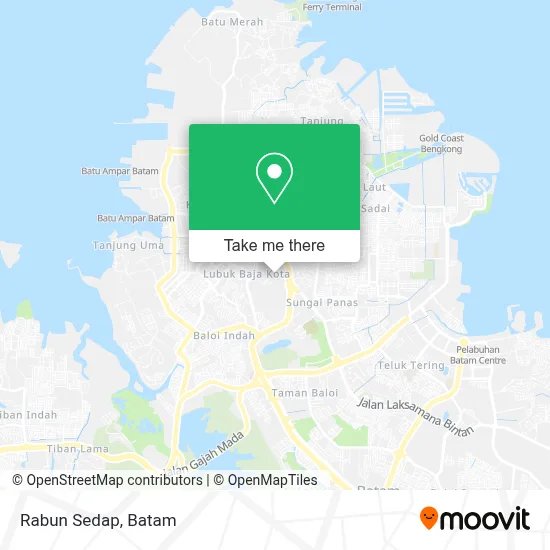 Rabun Sedap map