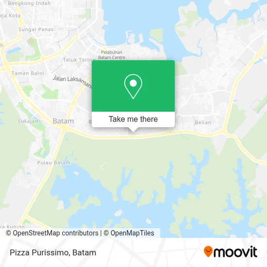 Pizza Purissimo map