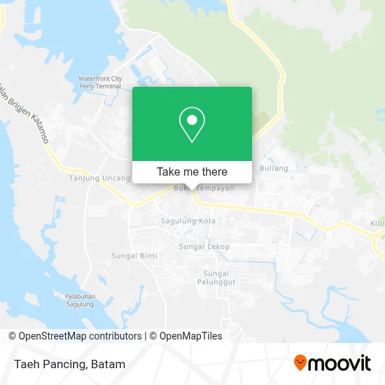 Taeh Pancing map