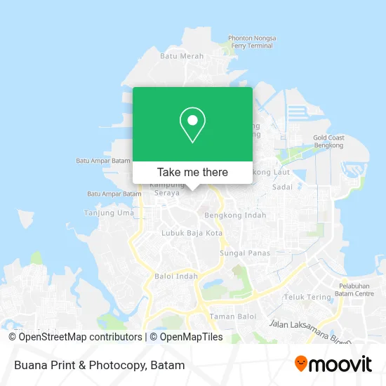 Buana Print & Photocopy map