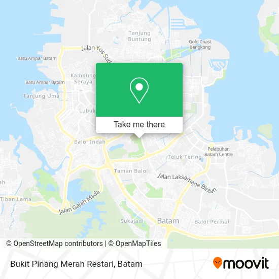 Bukit Pinang Merah Restari map