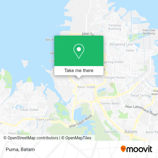 Puma map