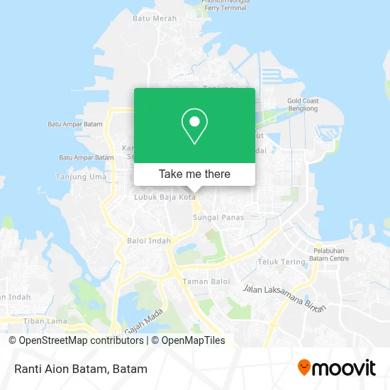 Ranti Aion Batam map