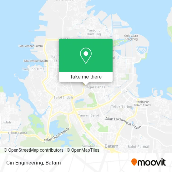 Cin Engineering map