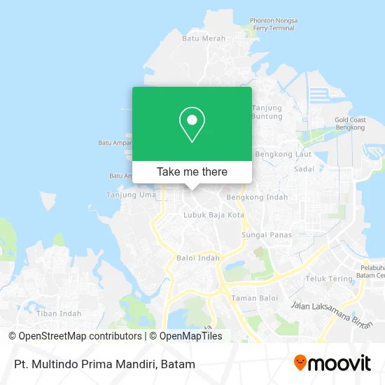 Pt. Multindo Prima Mandiri map