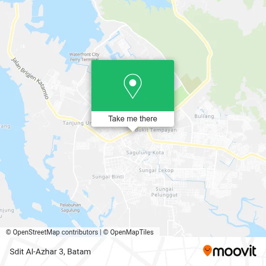 Sdit Al-Azhar 3 map