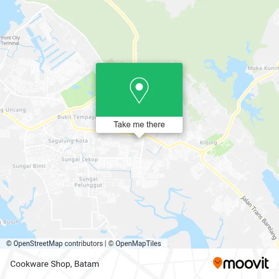 Cookware Shop map