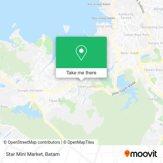 Star Mini Market map