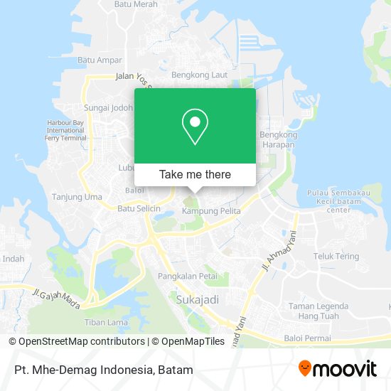 Pt. Mhe-Demag Indonesia map