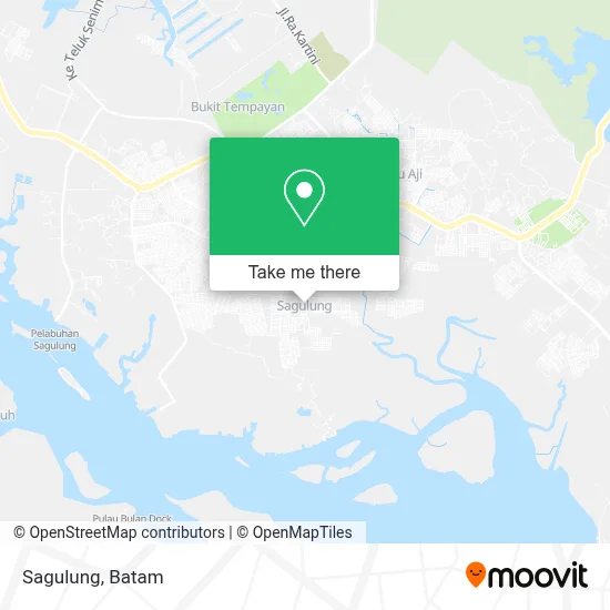 Sagulung map