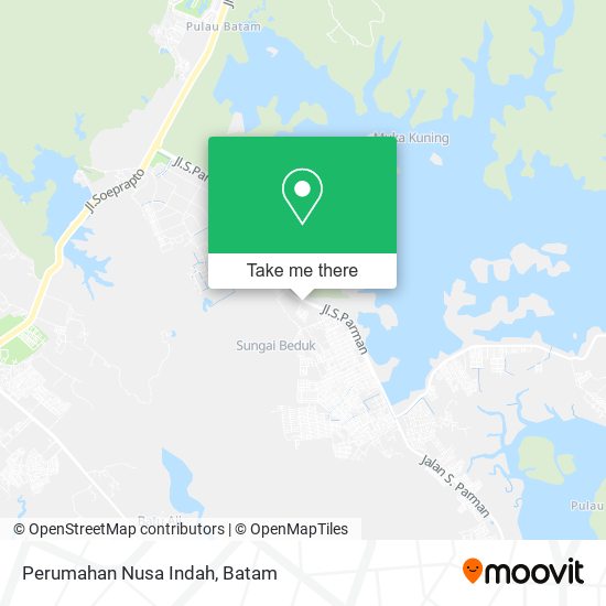 Perumahan Nusa Indah map