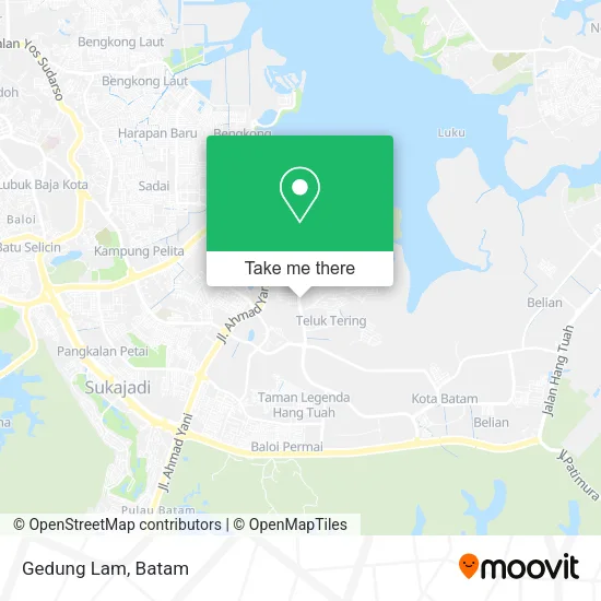 Gedung Lam map