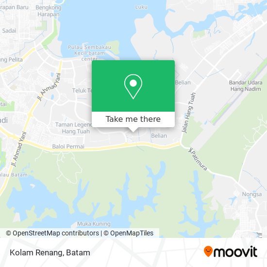 Kolam Renang map