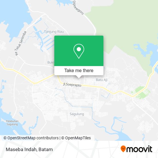 Maseba Indah map