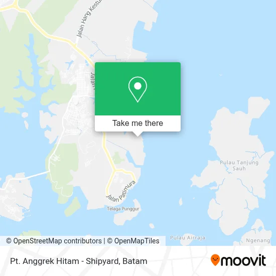 Pt. Anggrek Hitam - Shipyard map