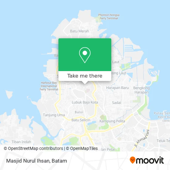 Masjid Nurul Ihsan map