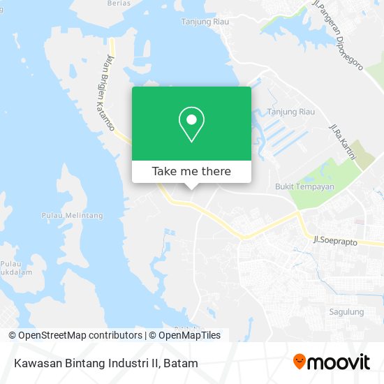 Kawasan Bintang Industri II map