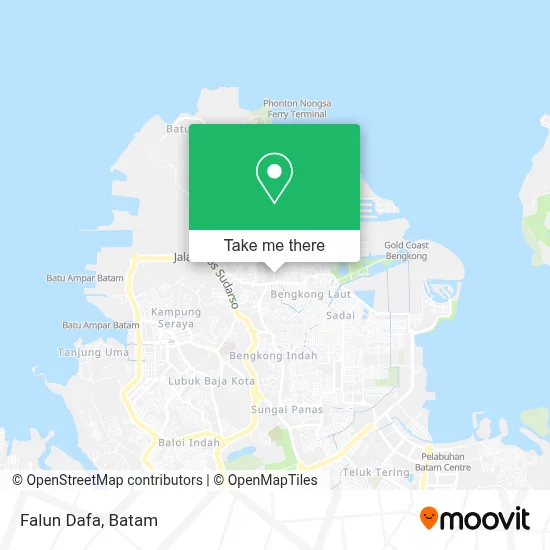Falun Dafa map