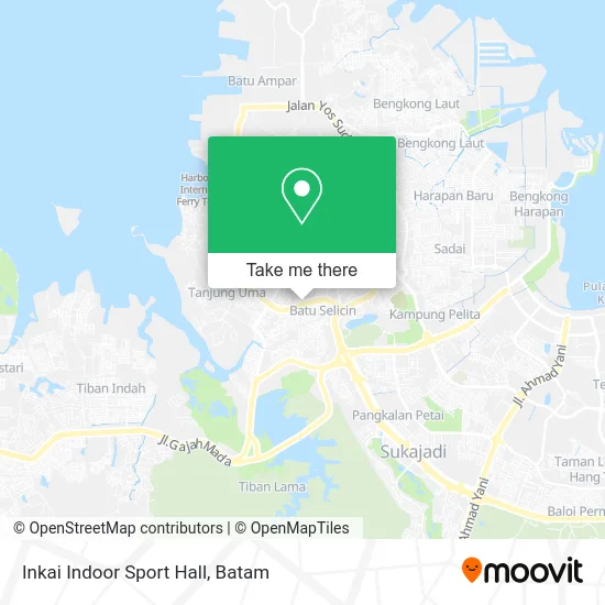 Inkai Indoor Sport Hall map