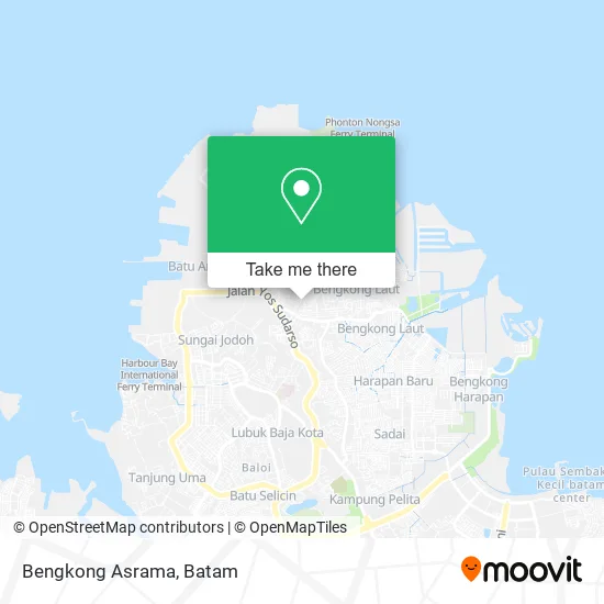 Bengkong Asrama map