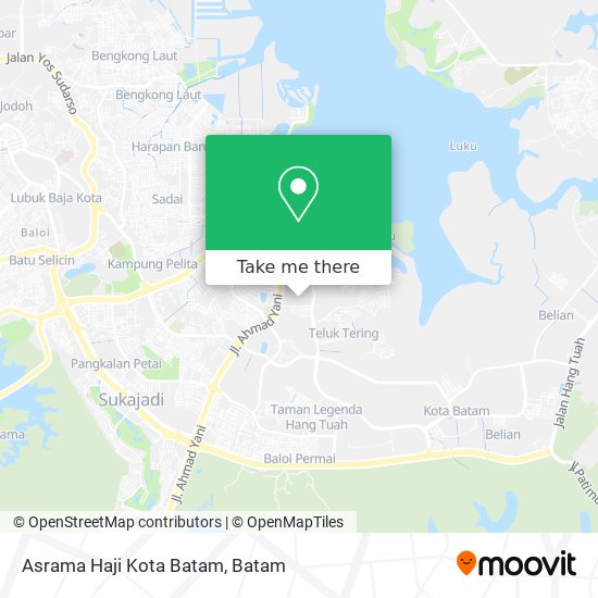 Asrama Haji Kota Batam map