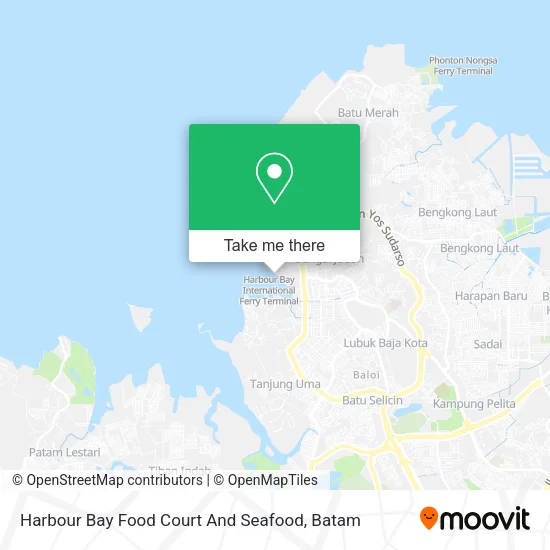 Harbour Bay Food Court And Seafood map