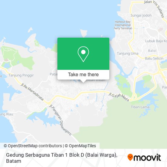 Gedung Serbaguna Tiban 1 Blok D (Balai Warga) map