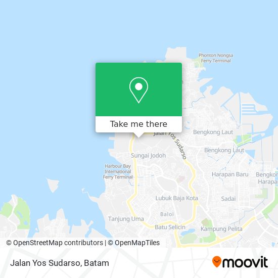 Jalan Yos Sudarso map