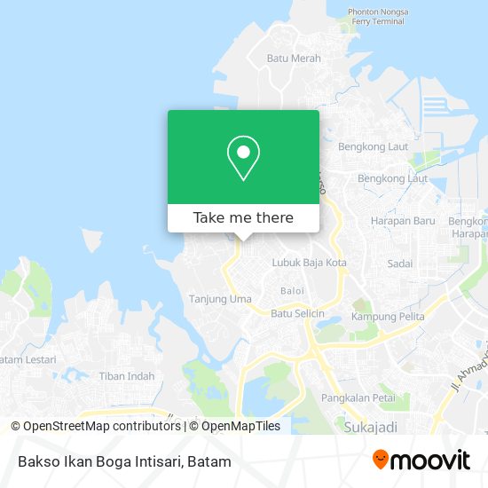 Bakso Ikan Boga Intisari map