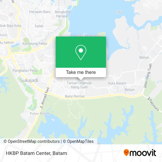 HKBP Batam Center map