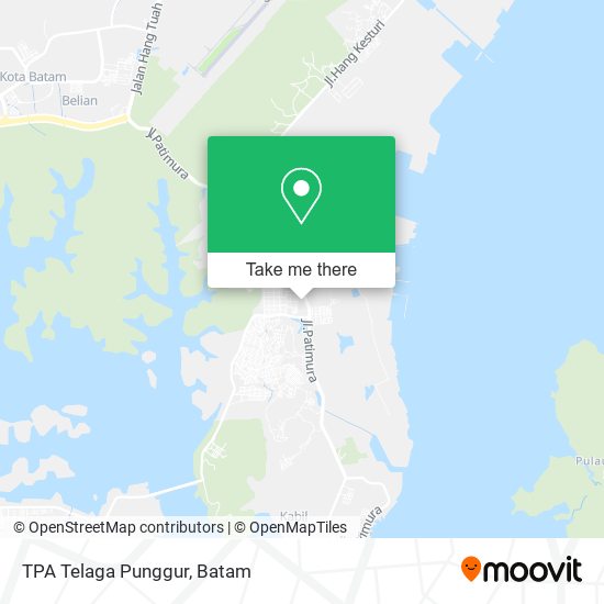 TPA Telaga Punggur map