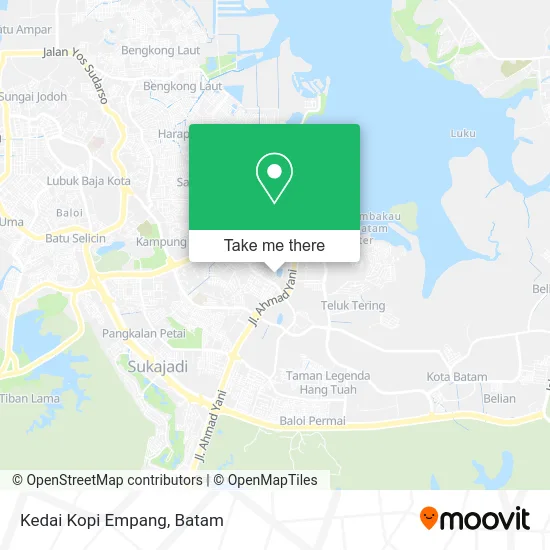 Kedai Kopi Empang map