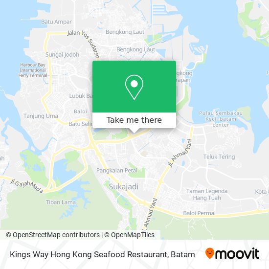 Kings Way Hong Kong Seafood Restaurant map