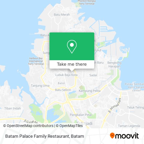 Batam Palace Family Restaurant map