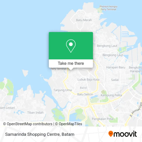 Samarinda Shopping Centre map