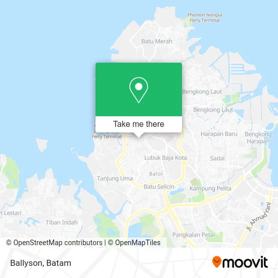 Ballyson map