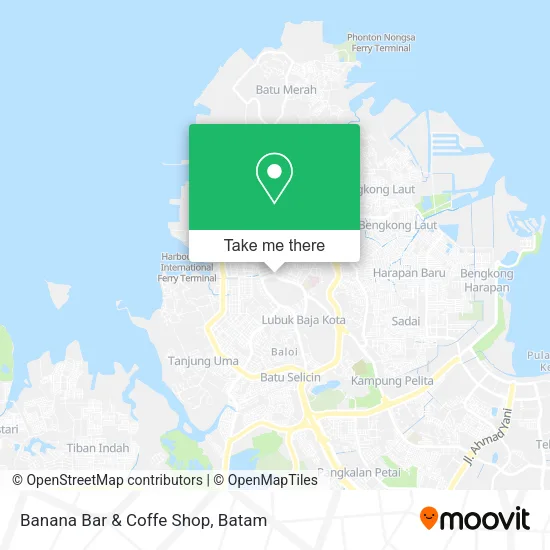 Banana Bar & Coffe Shop map