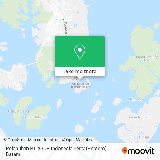 Pelabuhan PT ASDP Indonesia Ferry (Persero) map