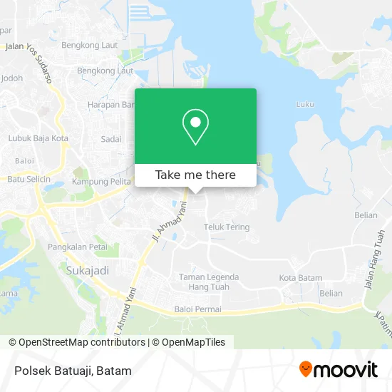 Polsek Batuaji map