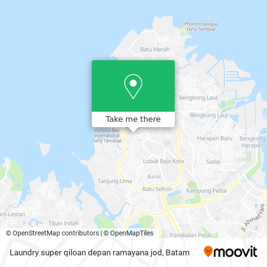 Laundry super qiloan depan ramayana jod map
